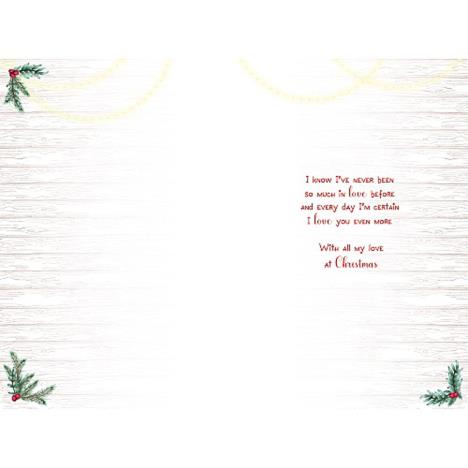 Gorgeous Fiancée Me to You Bear Christmas Card Extra Image 1